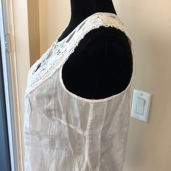 VERO MODA Lace Sleeveless Cotton tank - Picture 2 of 8